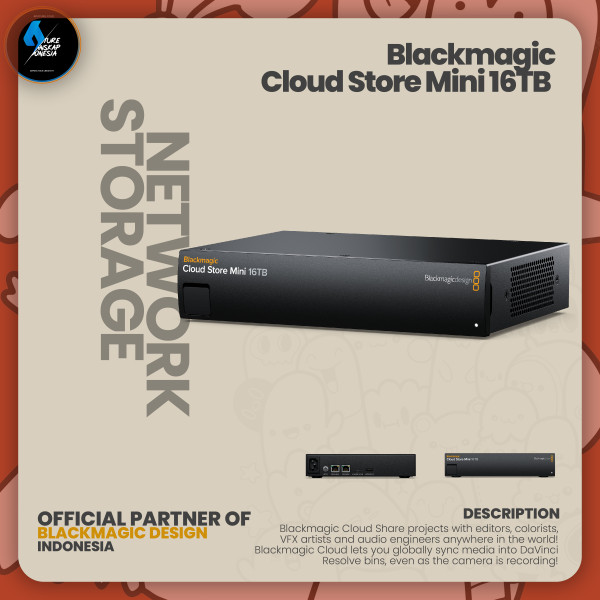 Blackmagic Design Cloud Store mini 16TB
